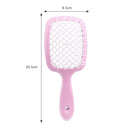 Hollow Hairdressing Comb Wet Dry Hair Detangling Brushes Scalp Massager Combs
