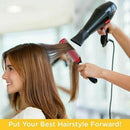 Salon Massage tool Professional Hairbrush 9 Row Hair Brush Classic Styling Comb