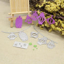 Snowvirtuos 3 Piece Conch Lantern Cutting Stamp Stencil Scrapbook Embossing