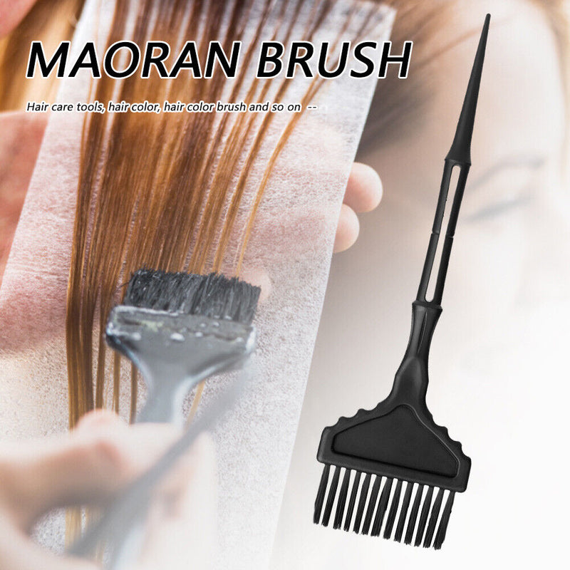 Barber Tinting Hair Brush Hairdressing Hair Dye Coloring Comb DIY Styling Too