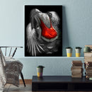 Full Embroidery Kits Fallen Angel 11CT Stamped Needlework Home Art Decorations