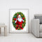 Santa Claus Hand Painted Drawing DIY Art Canvas Oil Kit Paint By Numbers Decor