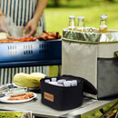 9pcs Camping Seasoning Jar Portable Sauce Container Outdoor for Kitchen Barbecue