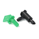 20pcs Drop Head Irrigation Water Dropper Kit for Plant Emitters (Green)