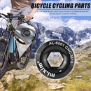 Mi Xim MTB Bike Crank Cover Screw Cap Waterproof Aluminum Alloy Crankset Fitt