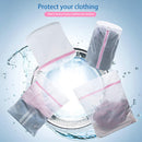 Machine Wash Net Bag Zippered Polyester Material Protective Laundry Bag Set