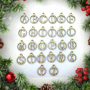 Calendar Number Label Advent Countdown Hanging Tags 26 English Letters Alphabet