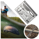 Portable Outdoor EDC Multi Tools Survival Fishing Hook Card for Camping Hiking
