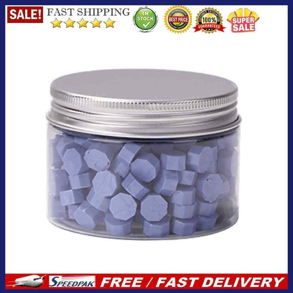 200pcs Blue Sealing Wax Beads Sealing Stamp Wax for Envelope Wedding Invitati