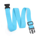 Nylon Travel Tied Cargo Luggage Lash Belt Strap Buckles Camping Kit (Blue) Newly