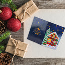 DIY Diamond Painting Greeting Card Mosaic Santa Claus Christmas Postcards Decor