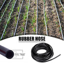 10m Rubber Hose Garden Lawn Watering Irrigation Hose Micro-Spray Water Pipe
