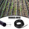 10m Rubber Hose Garden Lawn Watering Irrigation Hose Micro-Spray Water Pipe