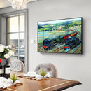 5D DIY Full Round Drill Diamond Paint Train Mosaic Rhinestone Drawing Picture