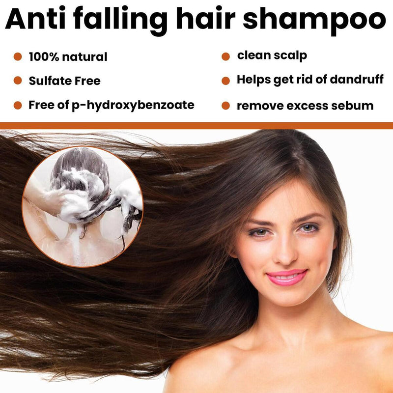 Instant Hair Regrowth Shampoo Hair loss Prevention Shampoo Anti Hairs Loss{
