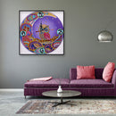 DIY Part Special Shaped Diamond Painting Kit 5D Rhinestone Clock Home Decor