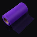 Colorful Tissue Tulle Roll Spool Craft Wedding Party Decor Dark Purple