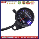 Universal Motorcycle Speedometer Odometer with Turn Signal Headlight Indica