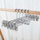 Trouser Rack Skirts Storage Shelf Pants Clip Closet Wardrobe Organizer Hanger