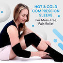 #A Hot Cold Compression Elastic Brace Sleeves Support Pads for Pain Relief
