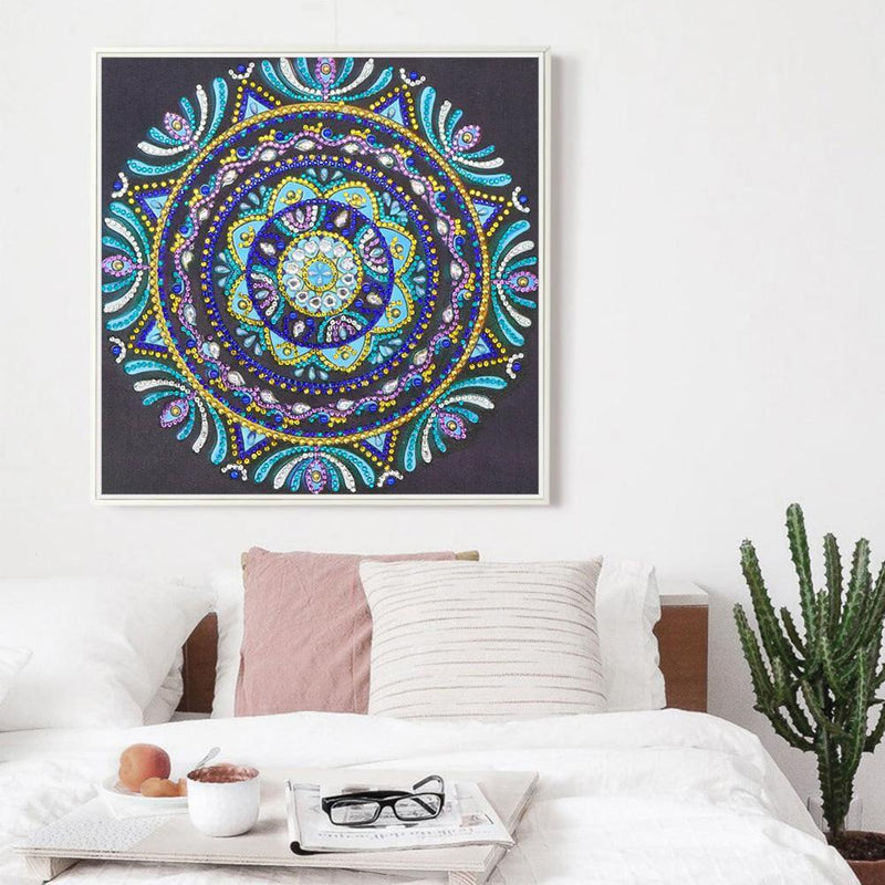 5D DIY Special Shaped Diamond Painting Mandala Cross Stitch Kits (R8358)