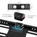 EU Reversing Rear View Parking License  Bracket Frame Holder Car Plate Camera