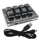 8 Keys Mechanical Keyboard USB Shortcut Programmable For Windows Linux J4J5