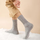 5 Paar Herren Wolle Kaschmir Dicke Sport Winter Warme Weiche Solide Neue Socken.