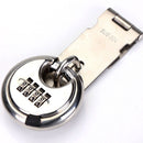 4-Position Combination Disc Padlock Stainless Steel Rust-Proof Door Warehouse