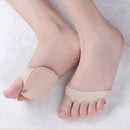 Women Thin Forefoot Pad Breathable Invisible Socks Sweat-absorb Toes Inserts