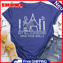 Not All Classrooms Have Four Walls Tea T-Shirt -06822 Zero