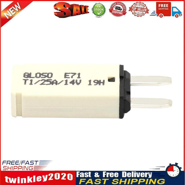 DC 14V Auto Reset Mini Circuit Breaker Blade Fuse for Car Boat(30A White) Newly