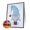 Special Shaped Ornaments DIY Love Heart Gnome Kit Part Drill 5D Diamond Painting