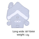 Snowvirtuos Christmas House Joint DIY Metal Scrapbook Embossing Craft Cutting