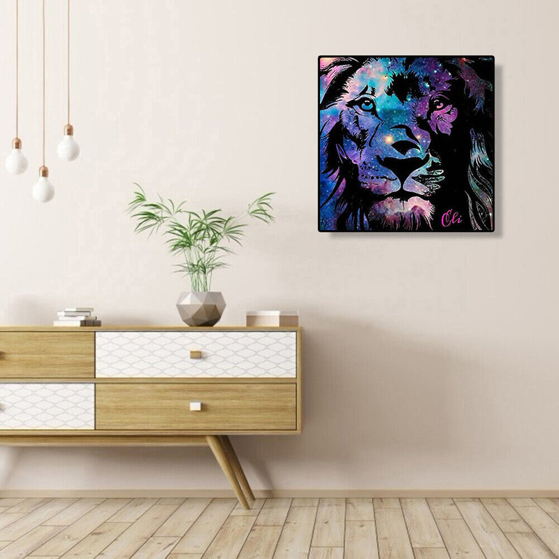 5D DIY Full Drill Diamond Painting Luminous Tiger Cross Stitch Embroidery Gift
