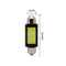 White 39MM COB Festoon Light C5W Car LED Reading Bulbs Dome Lamp For 2Pcs