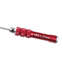 HSS Red Handle Hex Screwdriver Tool Set for Drone Repair Tools (1.27mm)