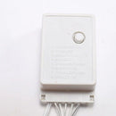 4m LED Snowflake Icicle Lamp Curtain String Lights Christmas (US Colorful)