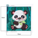 DIY Diamond Painting Full Round Crystal Drill Animal Decor for Kids (DX049)