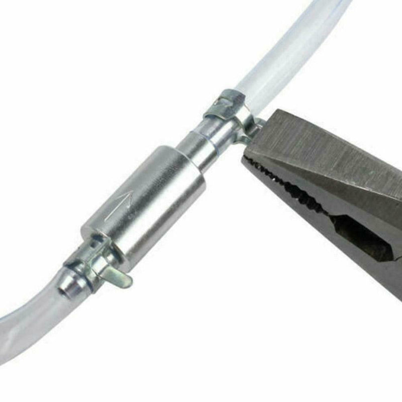 Motorcycle Car Clutch Brake Bleeder One Way Valve &Tube Kit Bleeding Tools V8I5