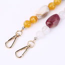 Purse Chain - 2 Piece Shoulder Bag Chain Strap Acrylic Bag Chain Handle Charms