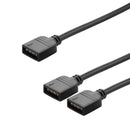 Female to Female 3528/5050 RGB LED Strip Light Connector Cable (1 to 2) Newly