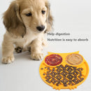 #A Lick Mat Cat Feeder Licking Pad with Suction Cup Silicone Dog Slow Eating Pad