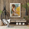 Girl Open Umbrella Oil Paint By Numbers Kits DIY Handpainted on Canvas Art