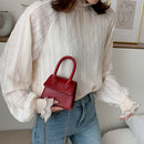 Women Leather Mini Shoulder Bags Girls Pure Flap Chain Casual Messenger Pouch