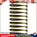 10x 9cm 4.2g Bionic Mandarin Fish Fishing Lures Artificial Soft Bait (9) Newly