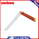 Wooden Marking Angle Rulers Gauges Tri Square Sliding T-Bevel with Wooden Handle