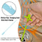 Kitchen Pipe Dredging Hook Sink Drain Cleaner Bathroom Sewer Hair Remover(B