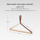 Camping Hanging Rack Beech Wood Towel Clothes Hanger for Outdoor Home (Caramel)