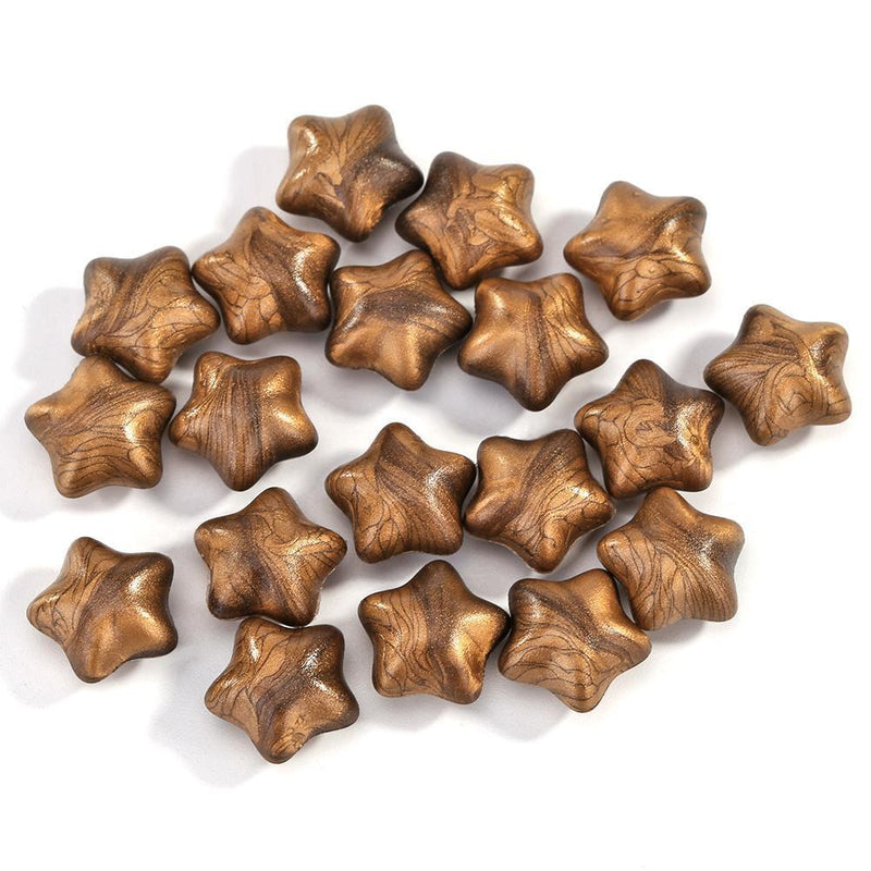 30pcs Star Shape Fire Painting Sealing Wax Grains for Stamping Wedding Envelo